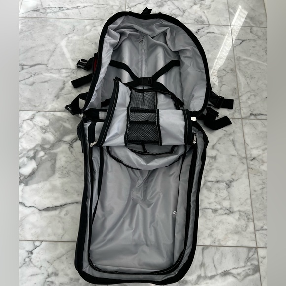 NWOT NRA Black Rolling Backpack Travel Duffle Bag - Picture 10 of 12